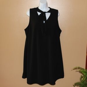 Reversible Tunic with blouson bow 1X